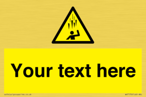 Custom Falling Ice sign